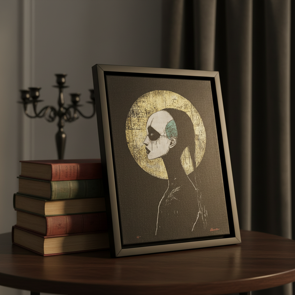 HALO OF DECAY framed artwork clean