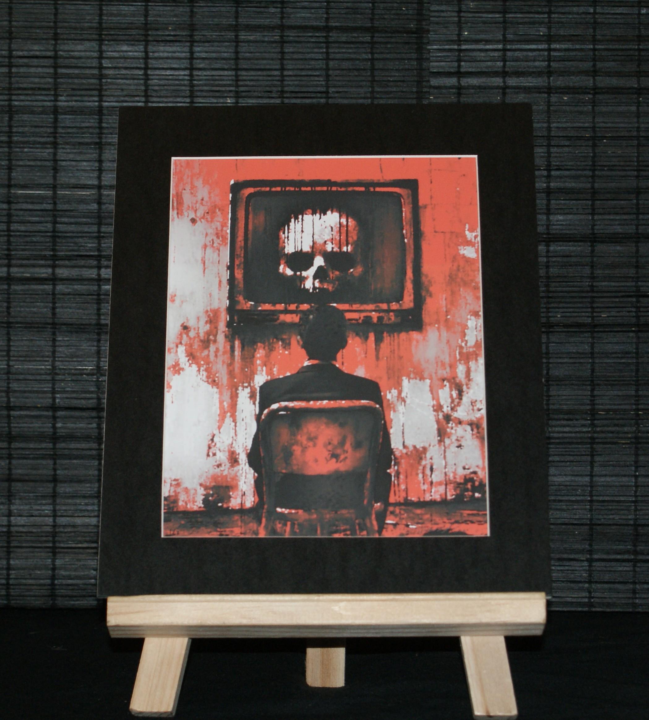 PROGRAM. dark, conceptual dystopian-inspired art.
