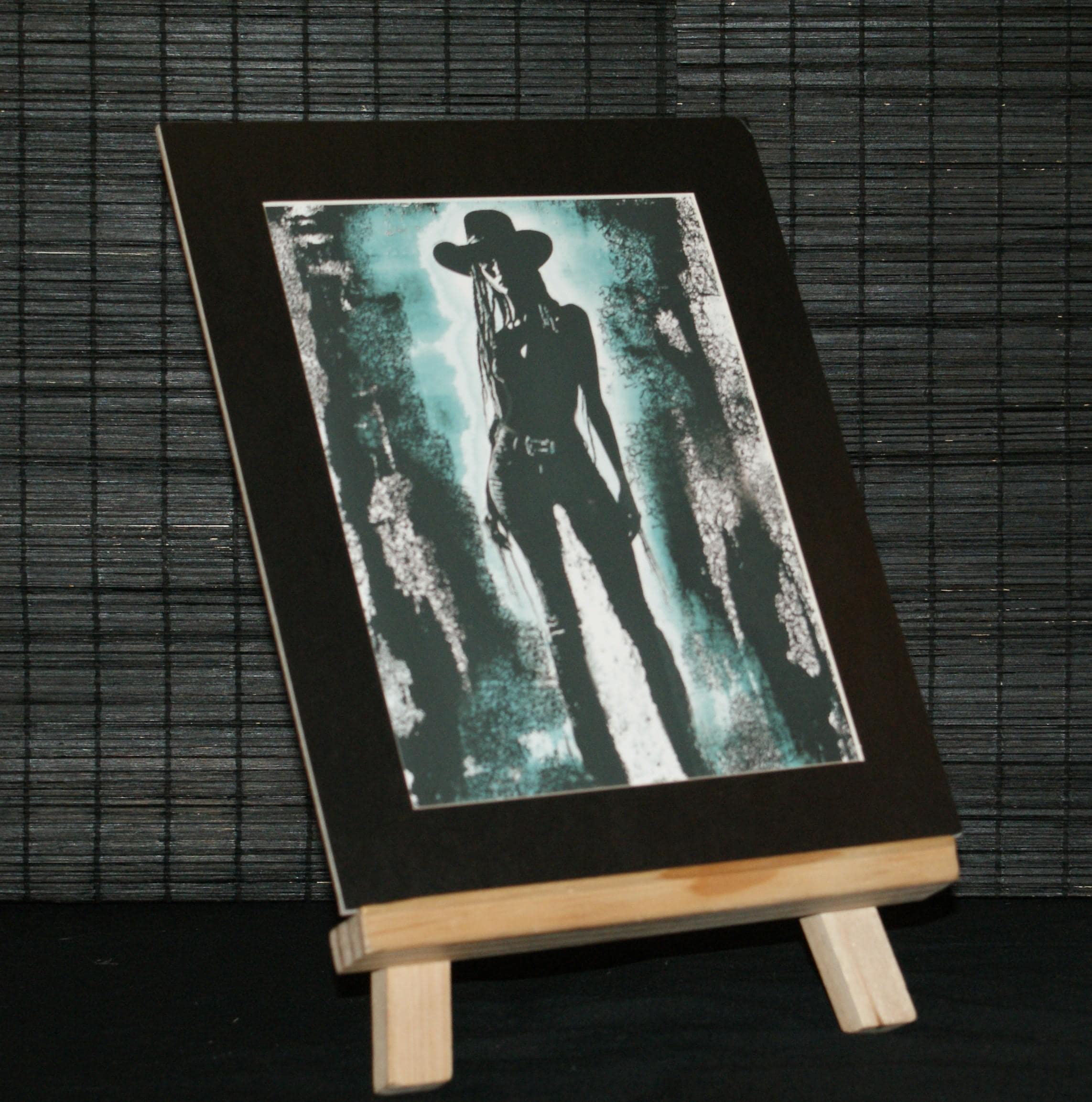 CASSIDY, contemporary, dark, cinematic, goth, art print