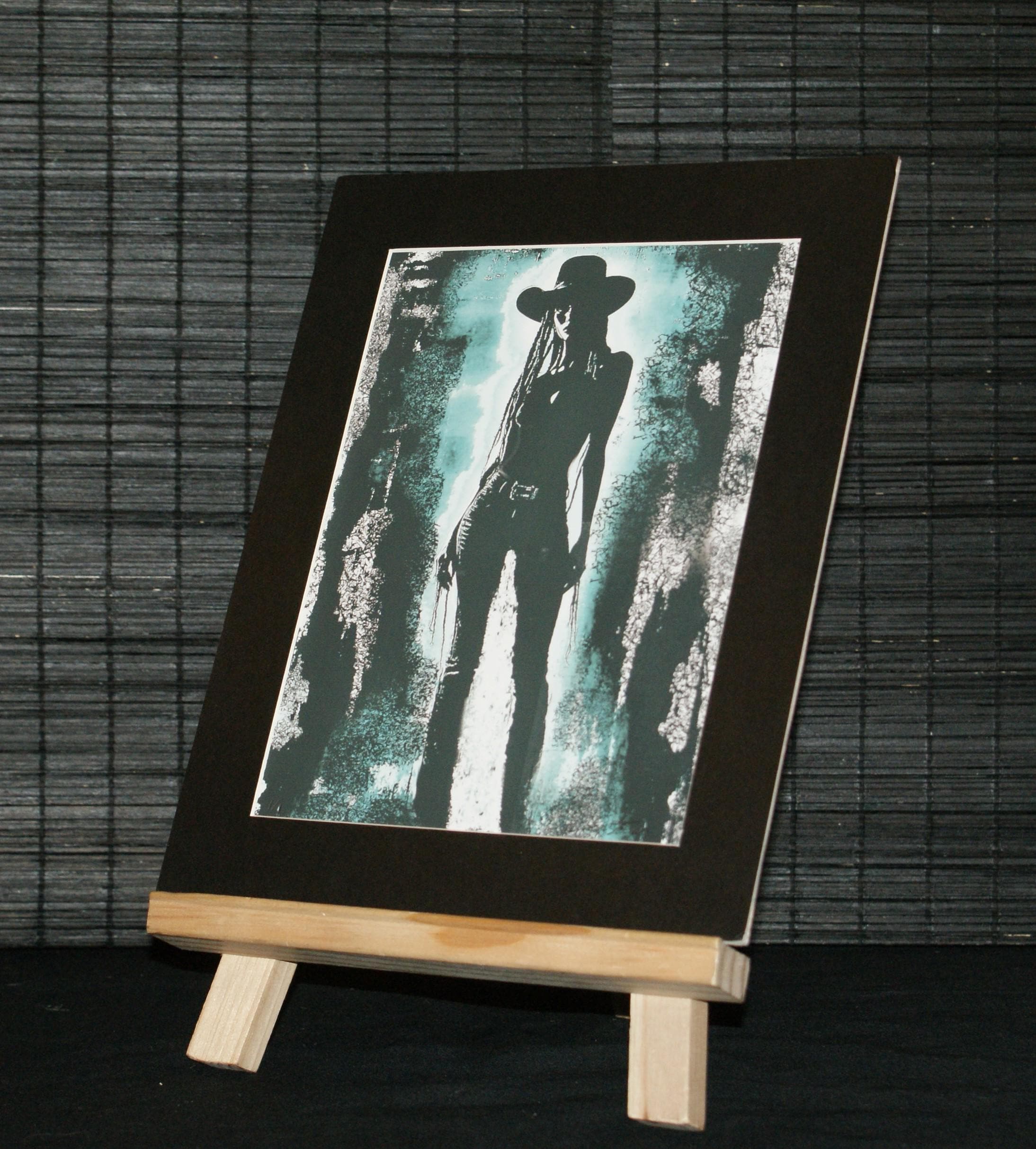 CASSIDY, contemporary, dark, cinematic, goth, art print