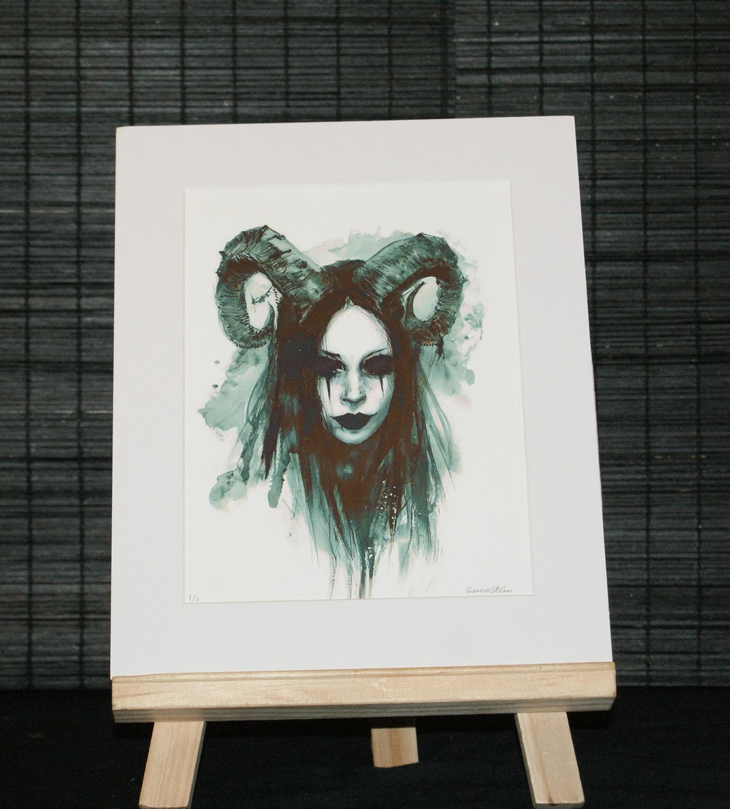 LILITH ASCENDANT.  dark, mythic, contemporary, Goth art.