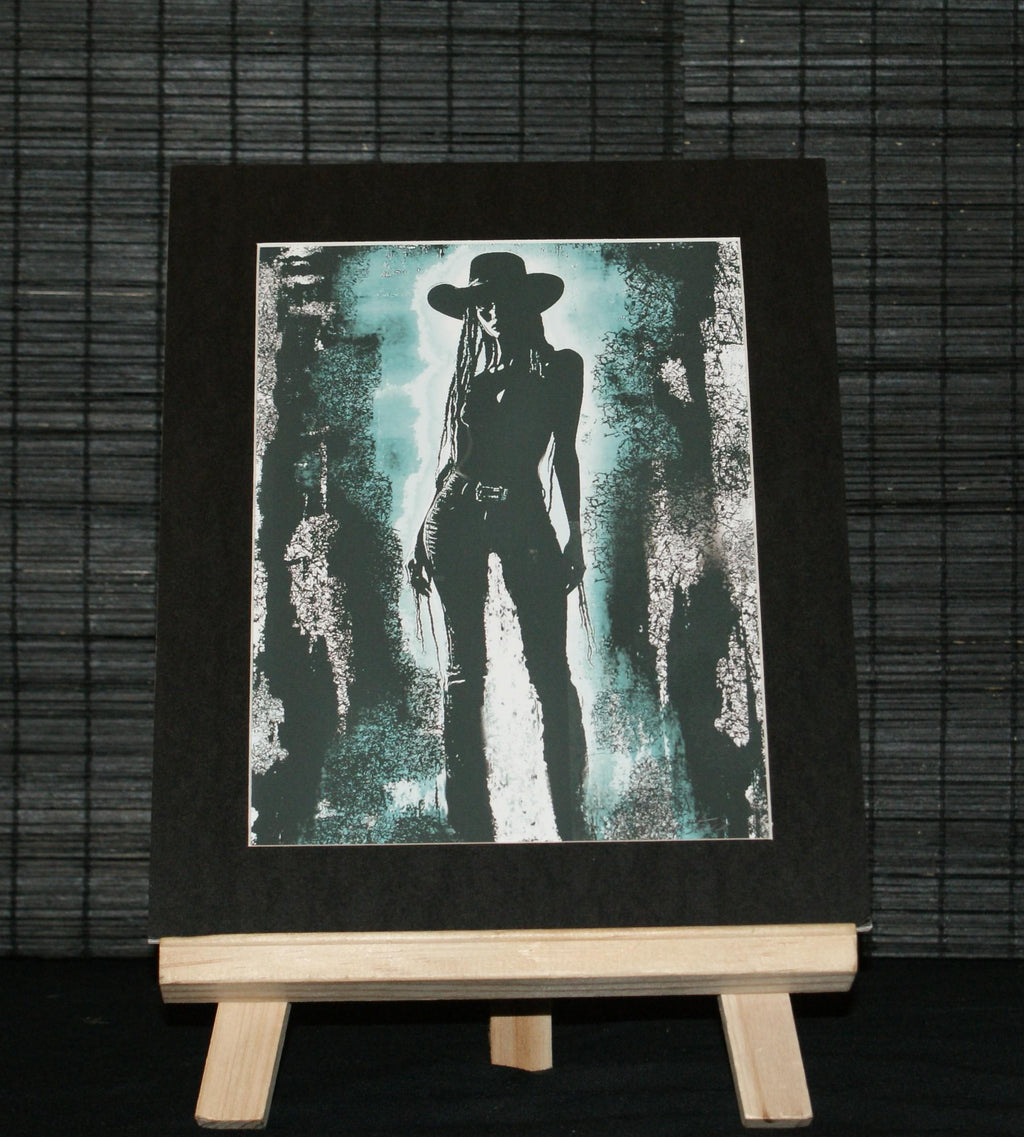 CASSIDY, contemporary, dark, cinematic, goth, art print
