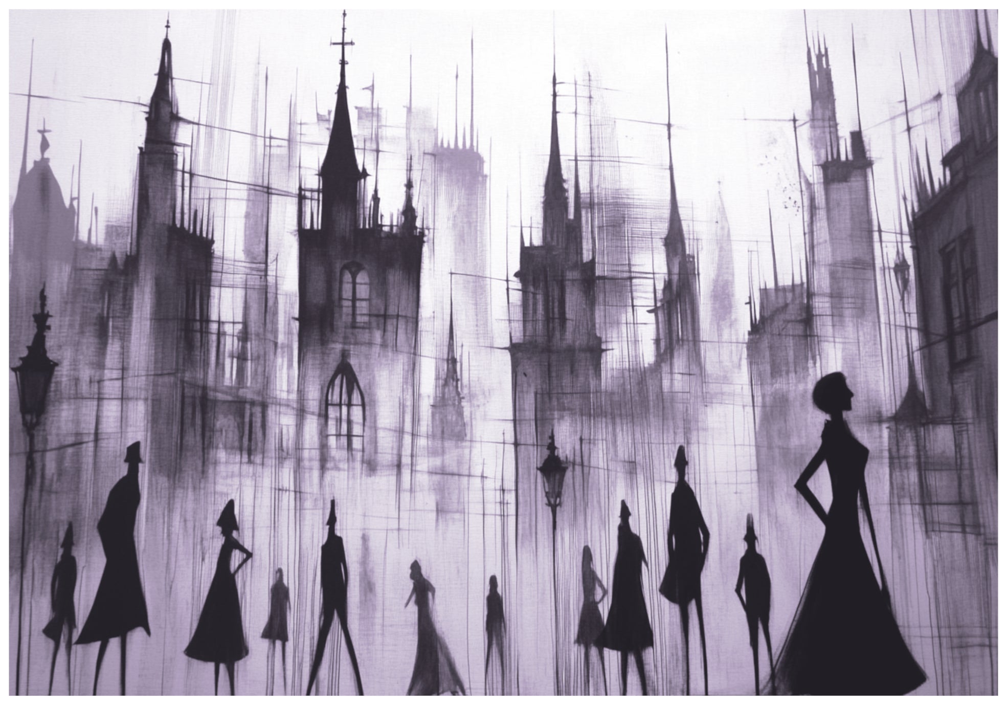 Phantom Promenade- Limited Edition Giclée Print