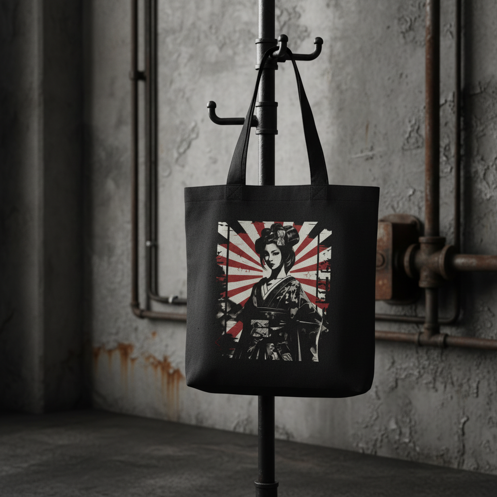 Stanley/Stella Mid tote bag 002 on coat rack